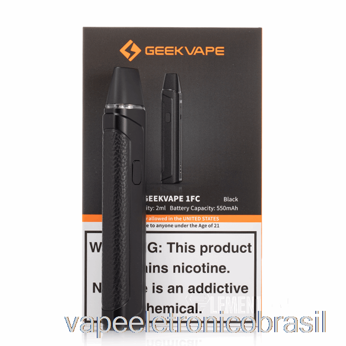 Vape Eletrônico Geek Vape Aegis One & 1fc Pod System [1fc] Preto